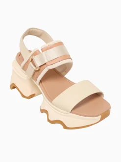 Outlet SOREL kinetic impact slingback honey leather Natural