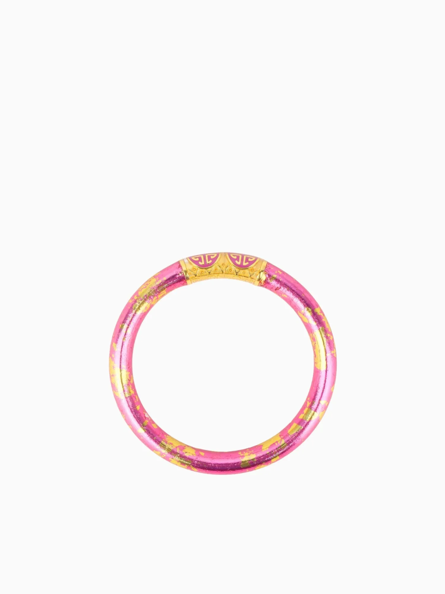 Hot BuDhaGirl koi rose tzubbie all weather bangle (awb) Pink