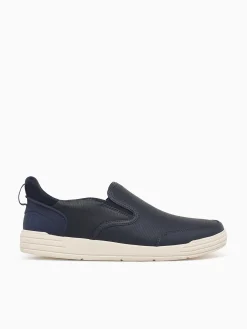 Clearance Nunn Bush kore city walk ez moc toe multi Navy
