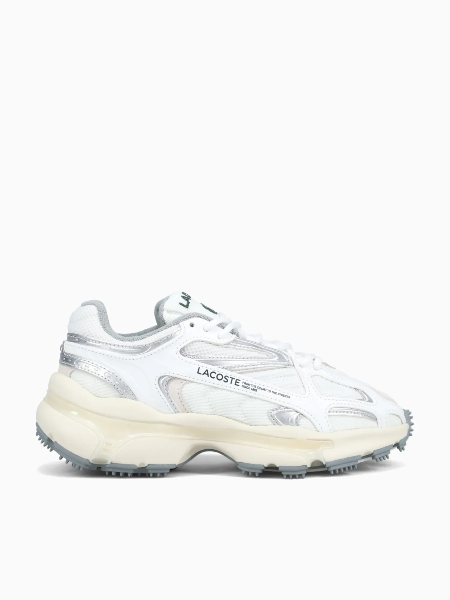 Best Lacoste l 003 2k24 white mesh Grey
