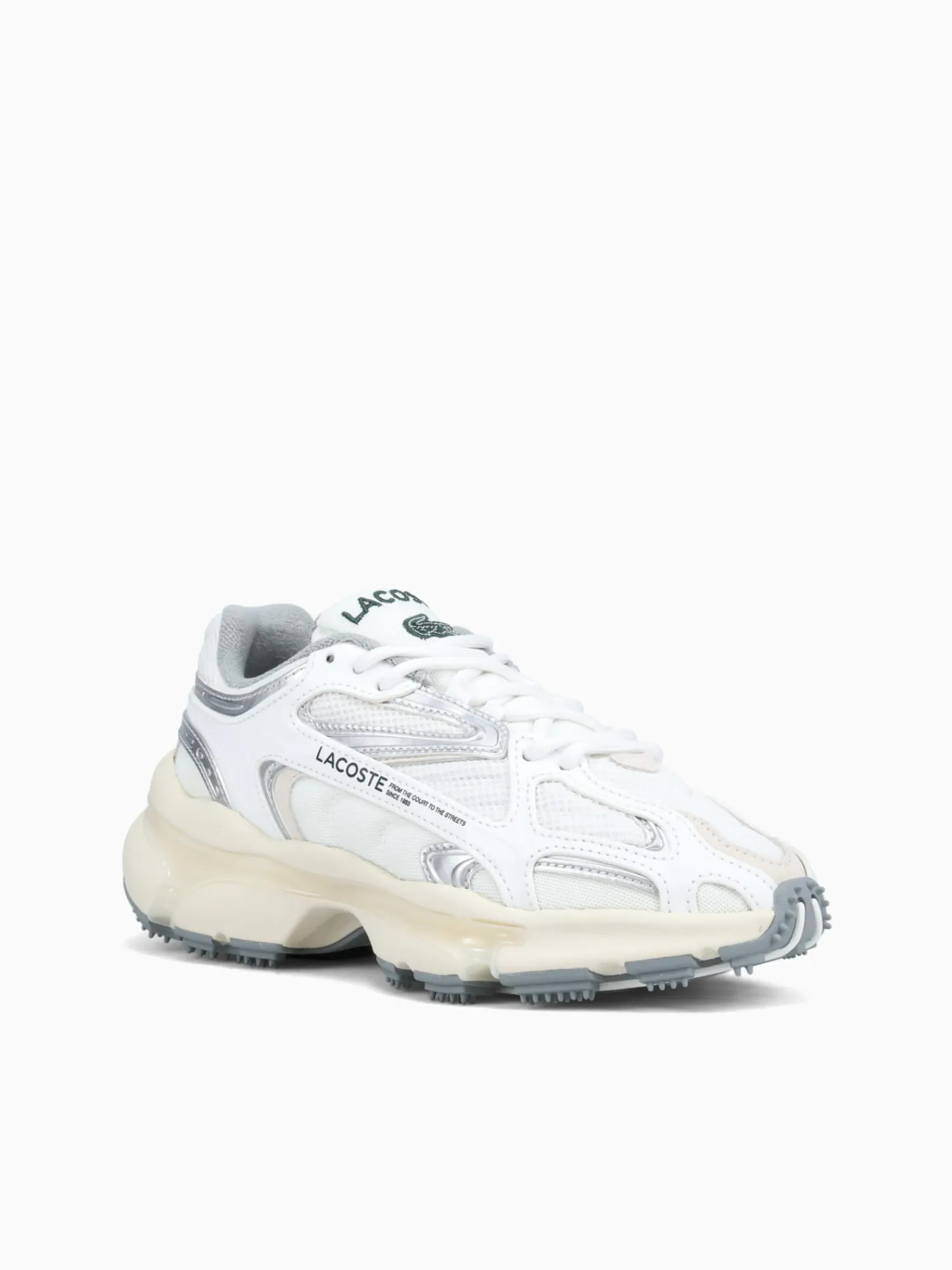 Best Lacoste l 003 2k24 white mesh Grey