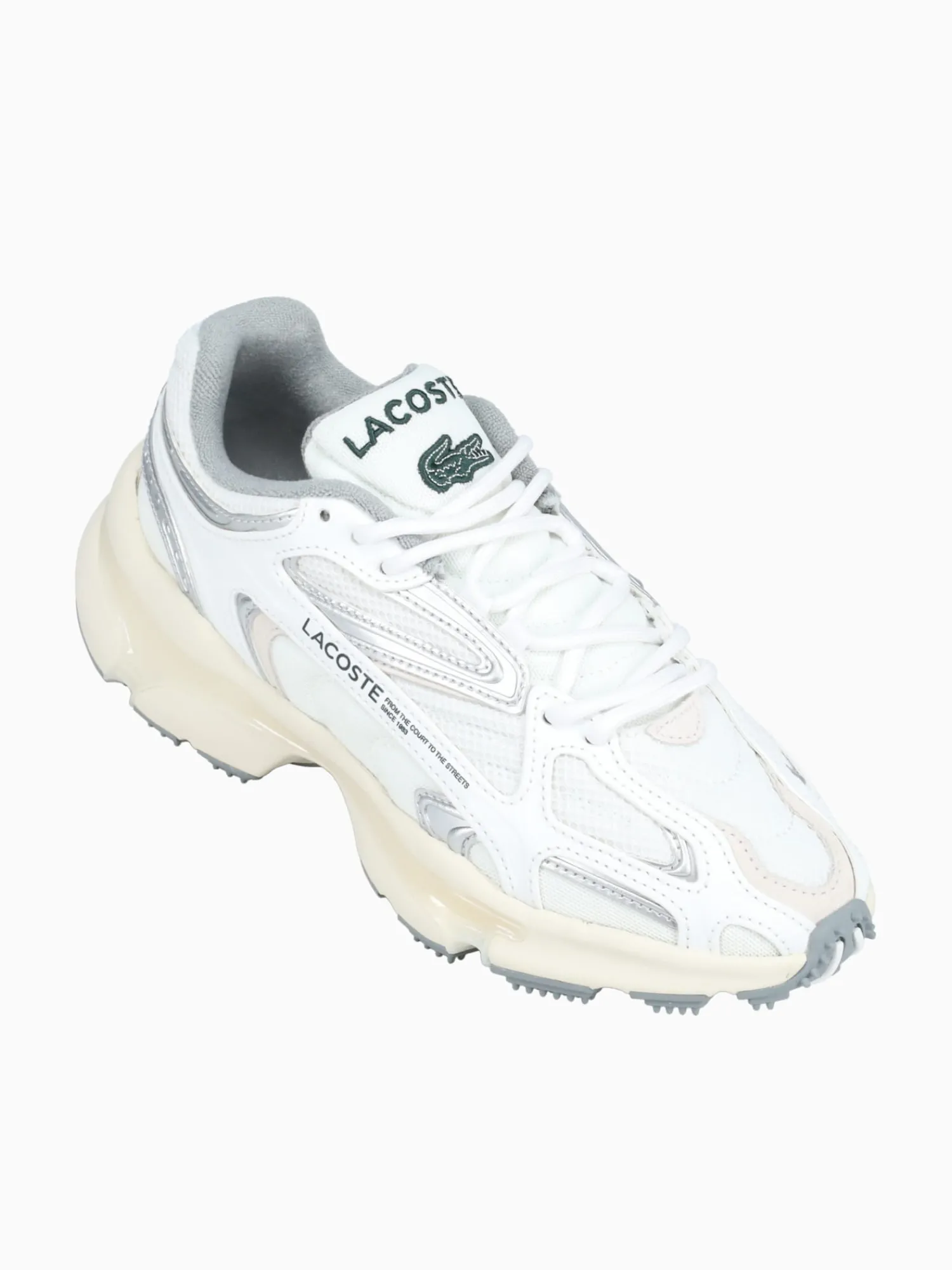Best Lacoste l 003 2k24 white mesh Grey
