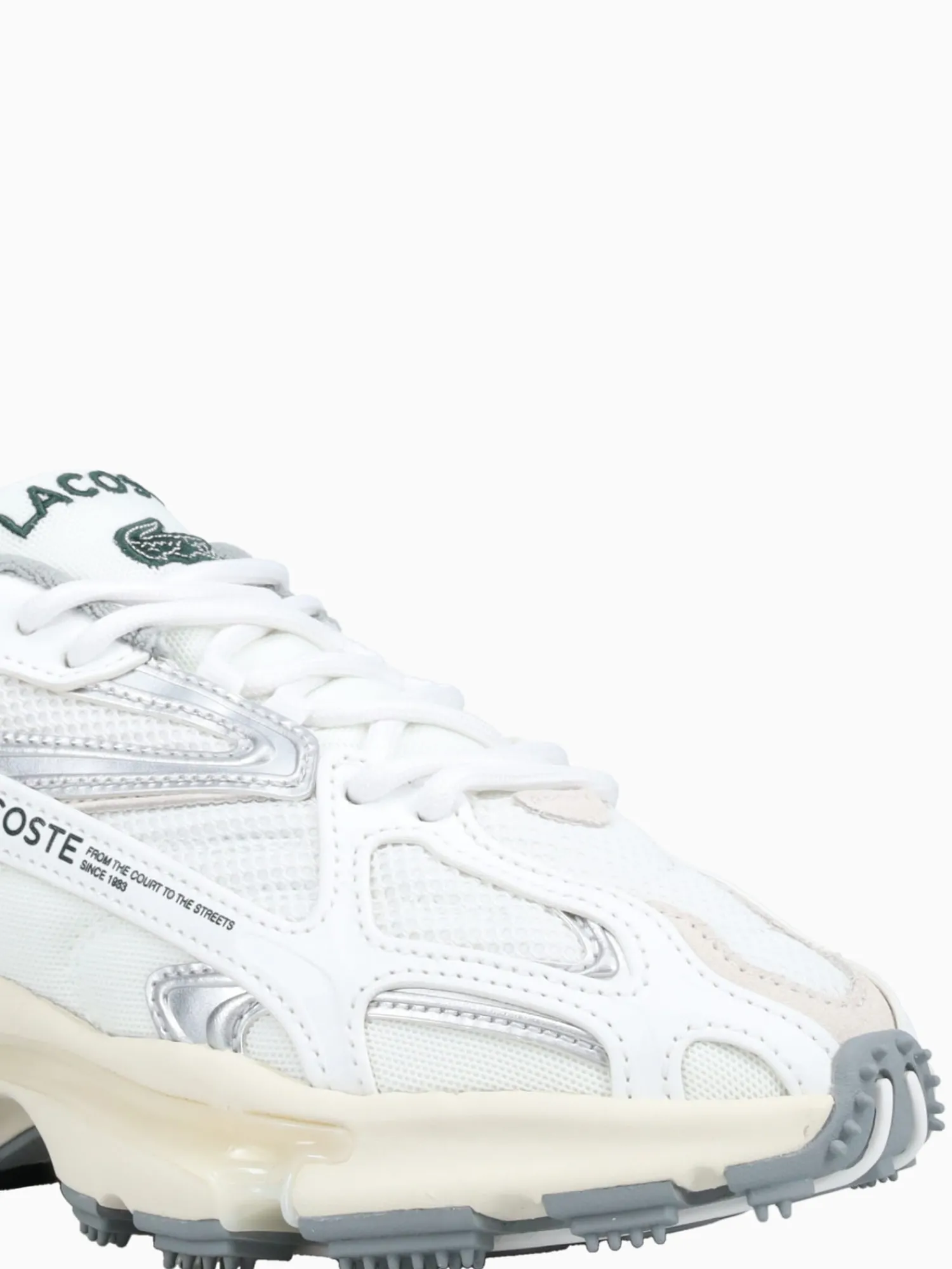 Best Lacoste l 003 2k24 white mesh Grey