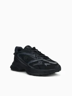 New Lacoste l 003 neo shot blk blk leather Black