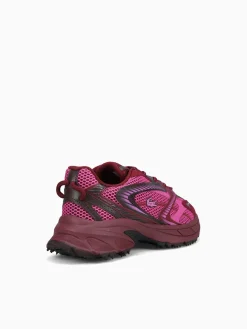 Clearance Lacoste l 003 neo shot burg pnk leather Wine