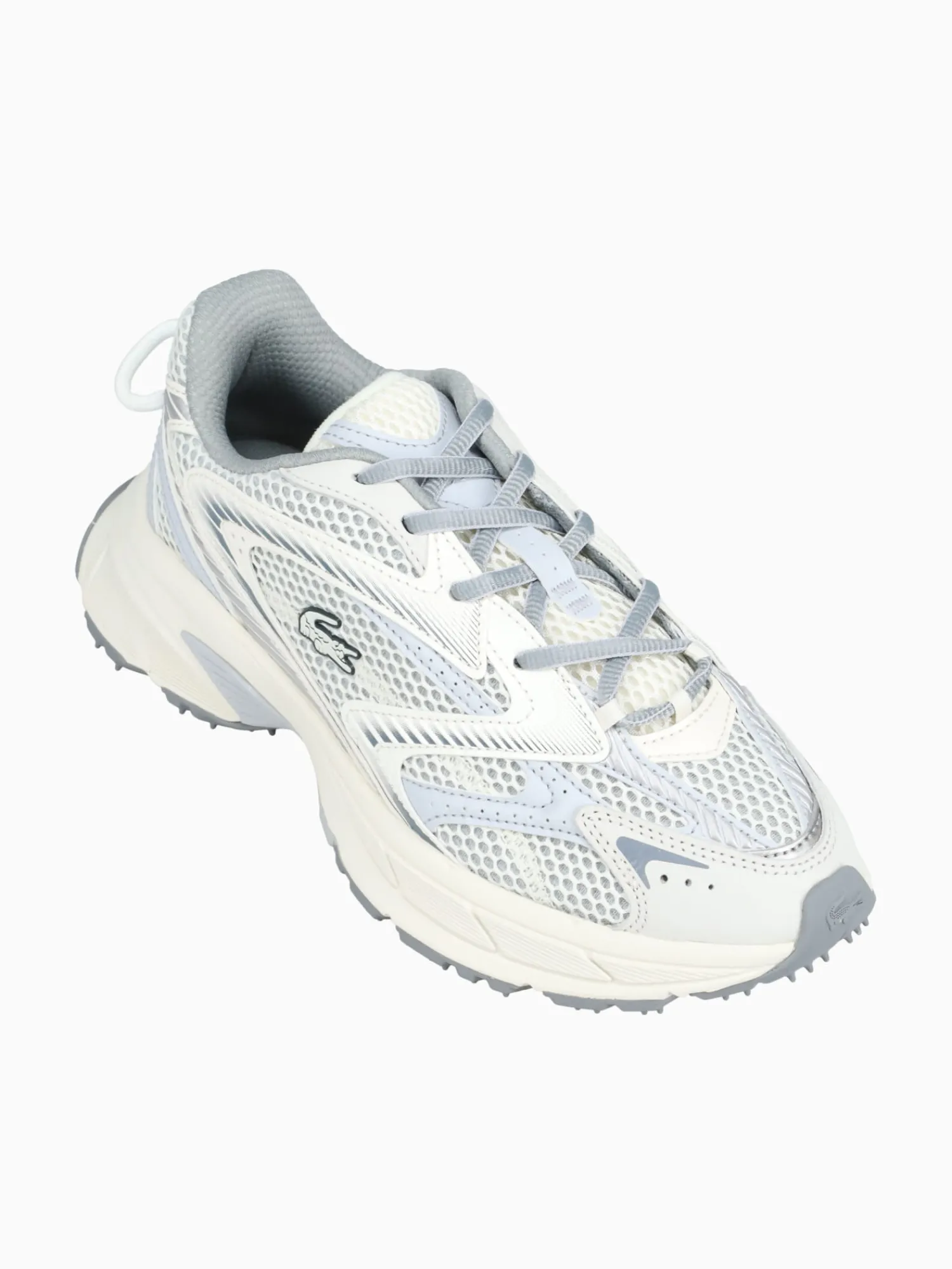 Hot Lacoste l 003 neo shot off wht gry leather Off White