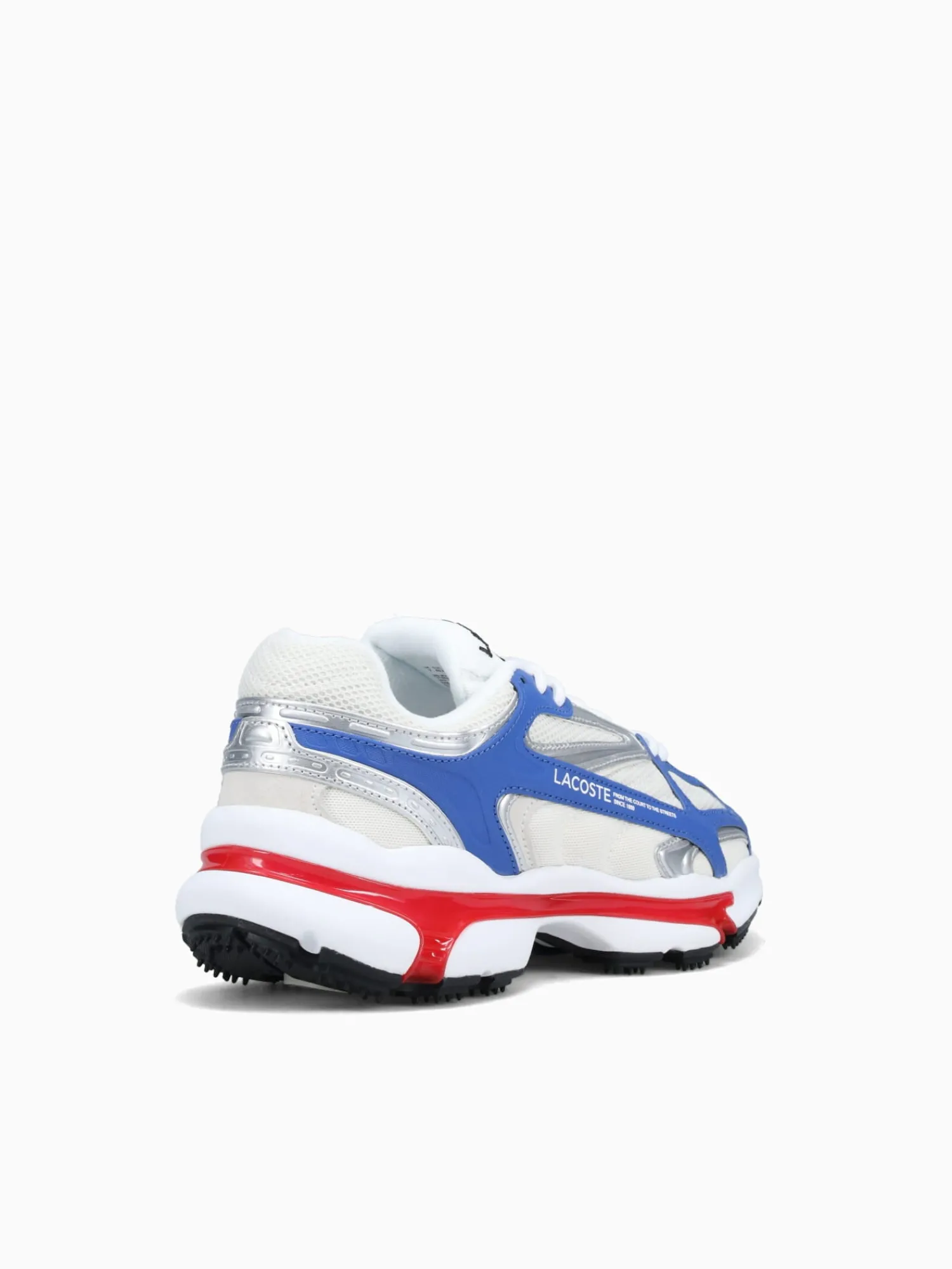 Best Lacoste l003 2k24 wht red blu mesh White Multi