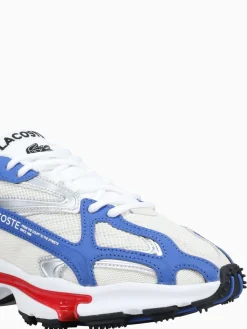 Best Lacoste l003 2k24 wht red blu mesh White Multi