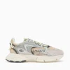 Fashion Lacoste l003 lt lt yelw mesh Tan