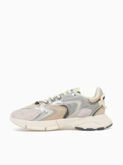 Fashion Lacoste l003 lt lt yelw mesh Tan
