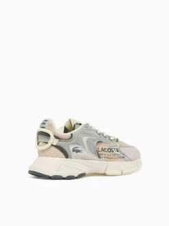 Fashion Lacoste l003 lt lt yelw mesh Tan