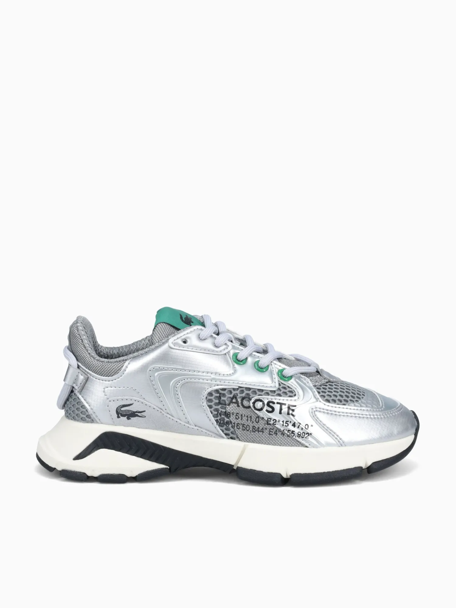 Best Lacoste l003 neo 124 gry slv mesh Grey