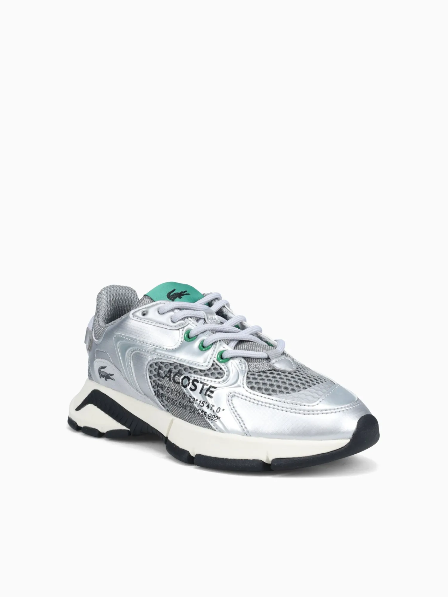 Best Lacoste l003 neo 124 gry slv mesh Grey