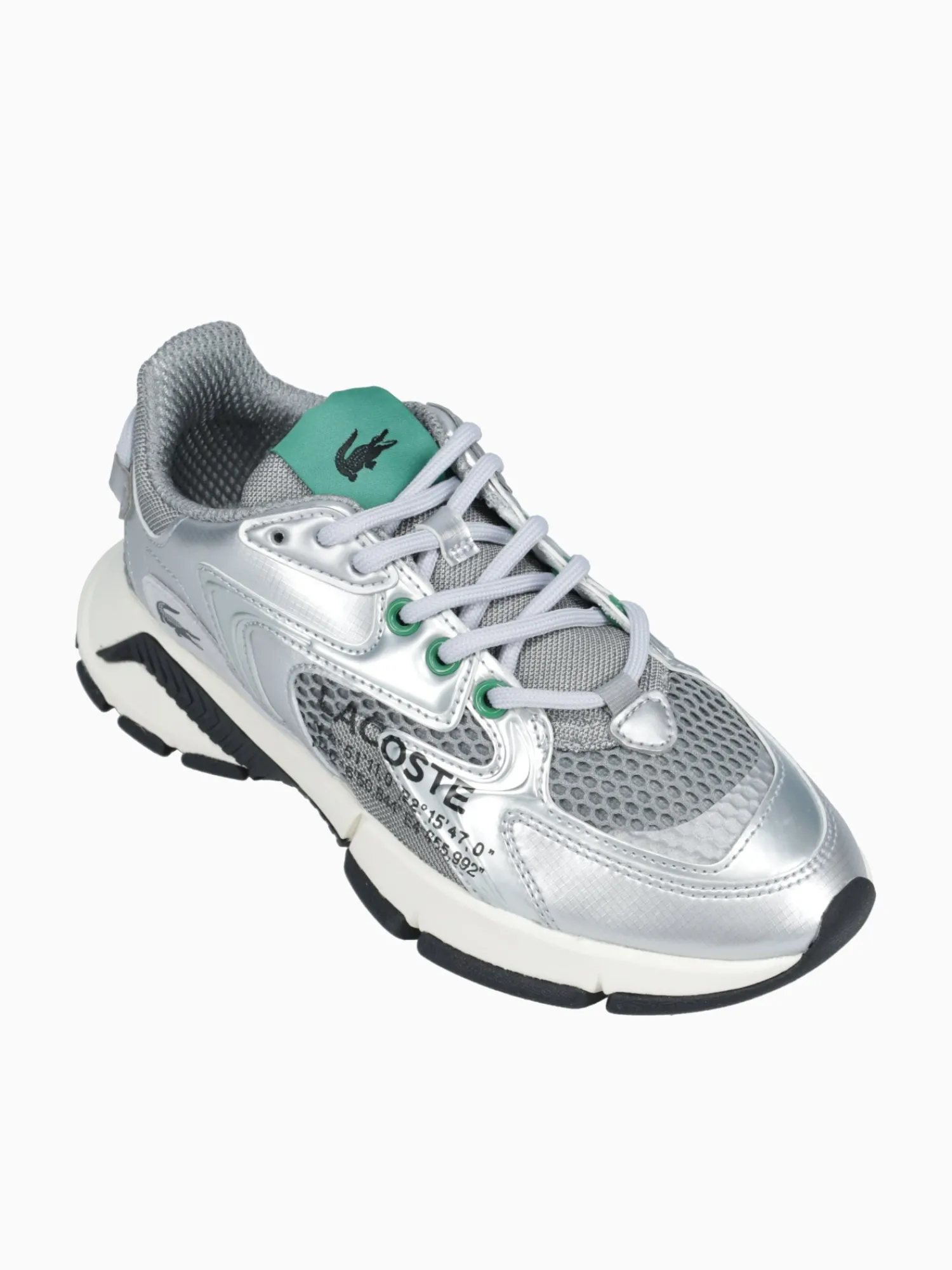Best Lacoste l003 neo 124 gry slv mesh Grey