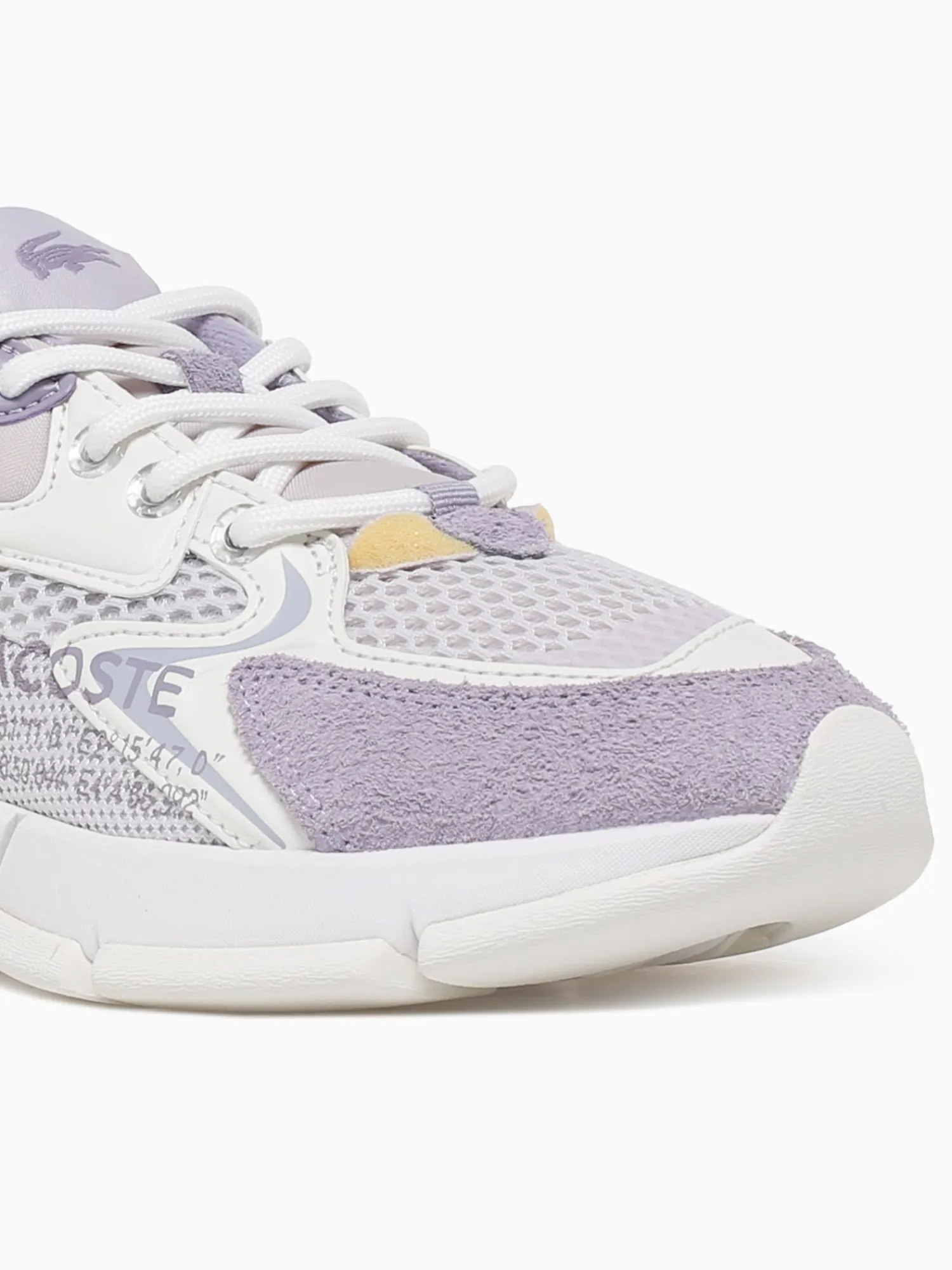 Online Lacoste l003 neo lt purp wht mesh Purple