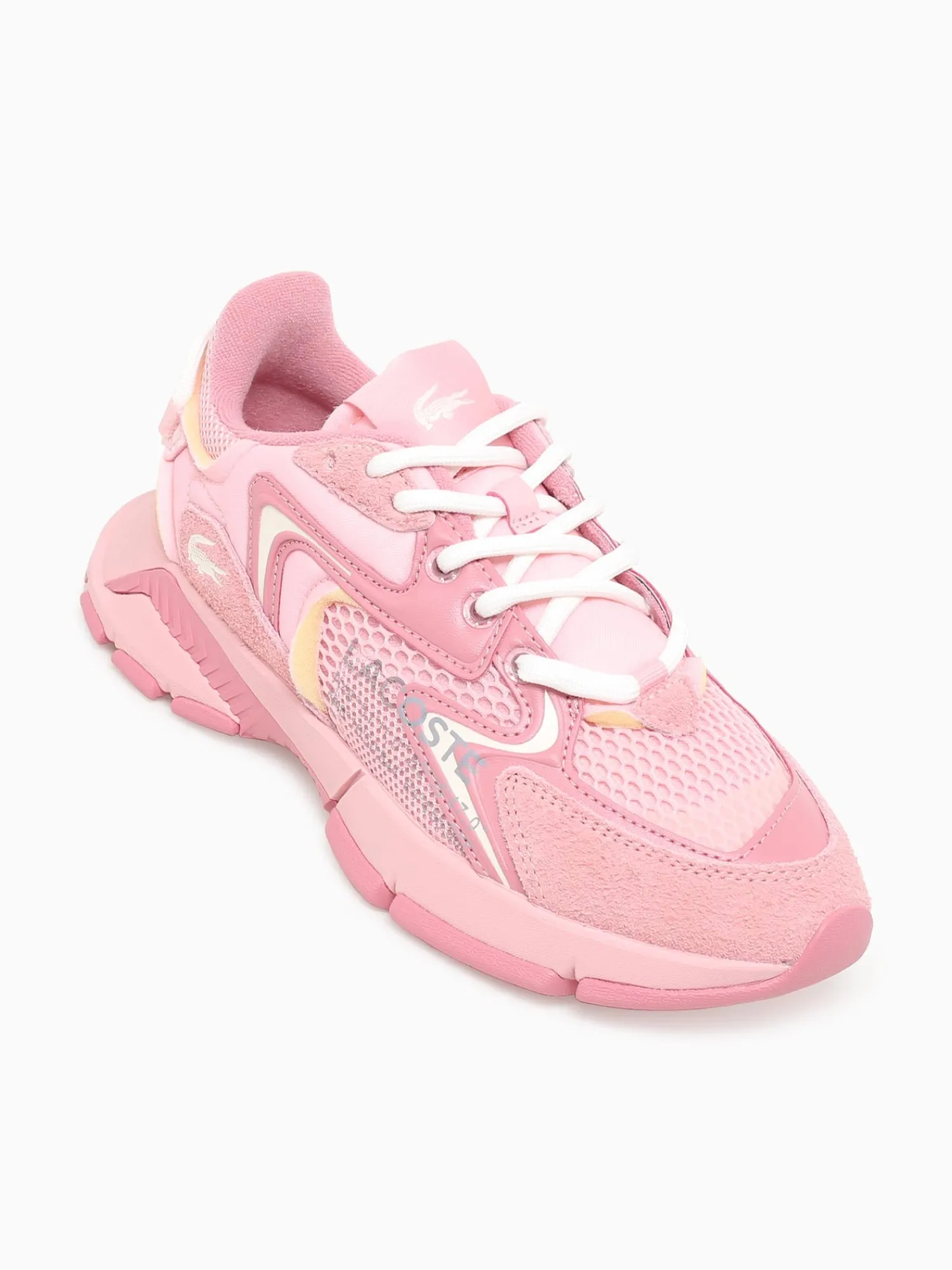 Online Lacoste l003 neo 124 pnk pnk mesh Pink