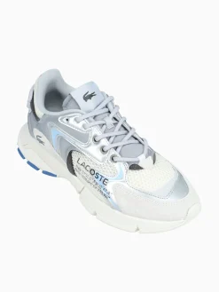 Fashion Lacoste l003 neo lt gry slv textile Light Grey