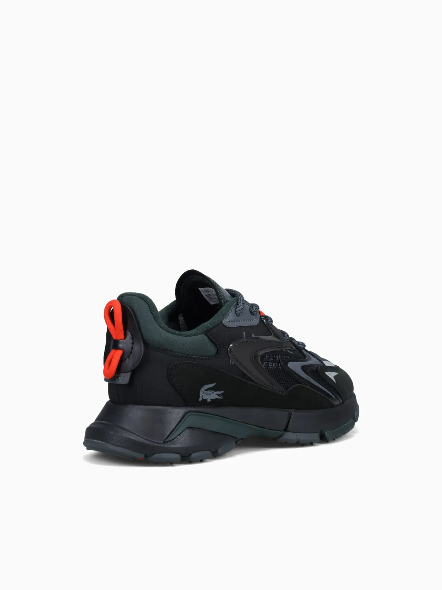 Sale Lacoste l003 neo tech orange textile Black