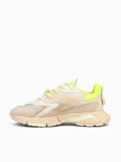 Clearance Lacoste l003 neo tech nat lt ylw textile Natural