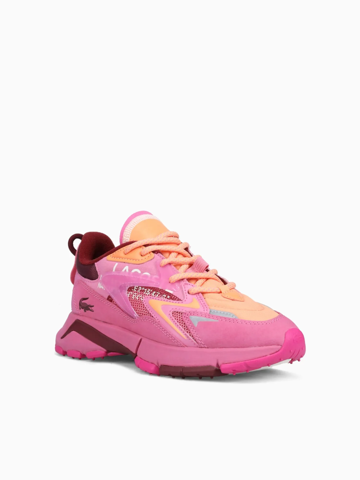 Outlet Lacoste l003 neo tech pnk lt org textile Pink