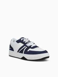 New Lacoste l001 navy leather White