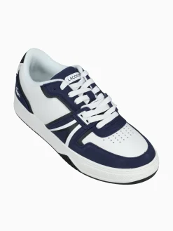 New Lacoste l001 navy leather White