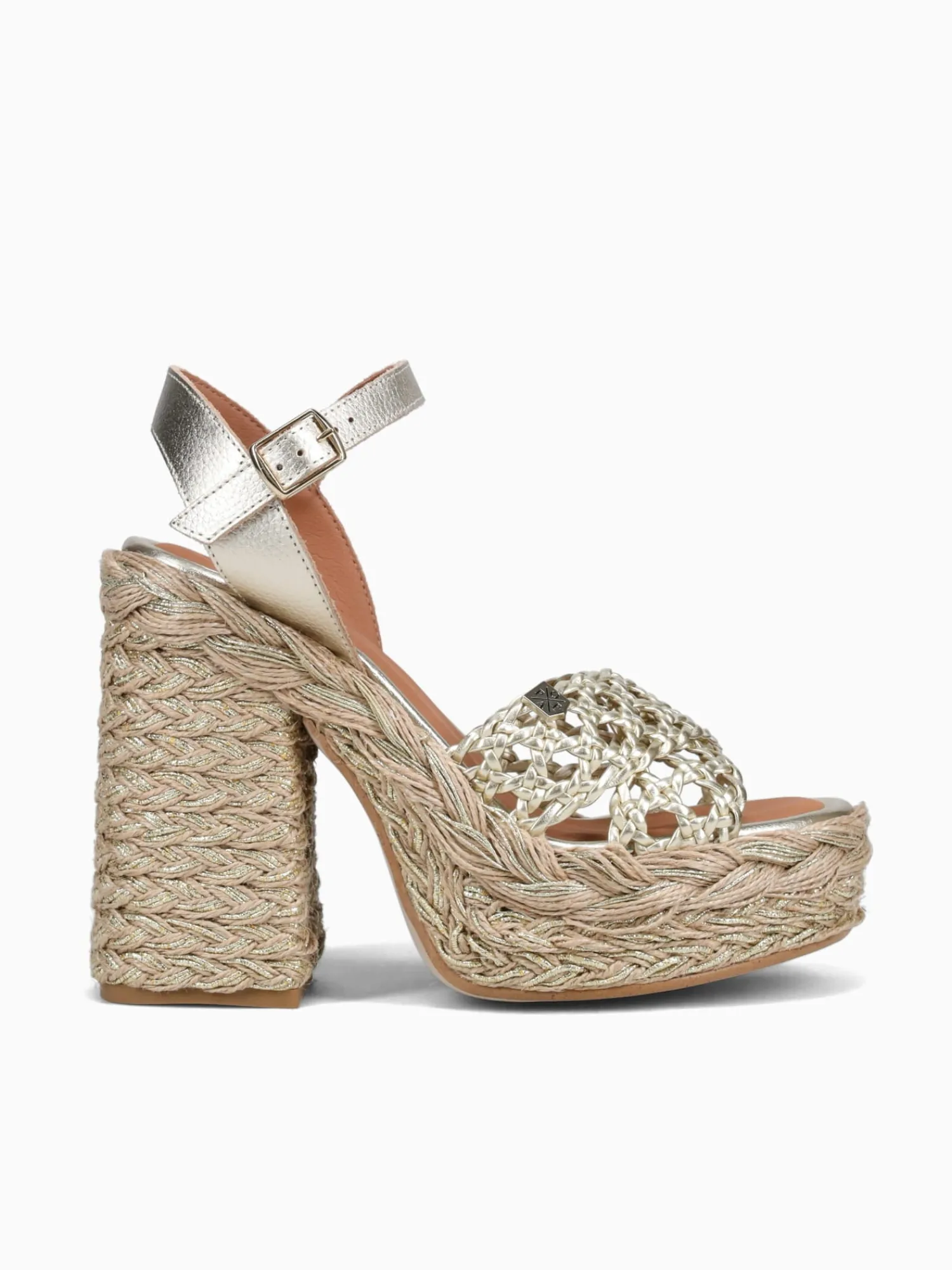 Sale Popa laguna croche oro leather Gold