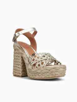 Sale Popa laguna croche oro leather Gold