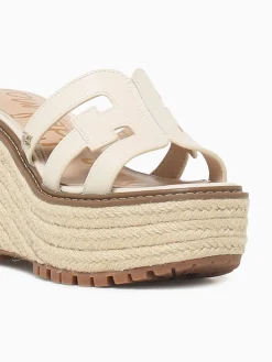 Hot Sam Edelman laine modern ivory leather White