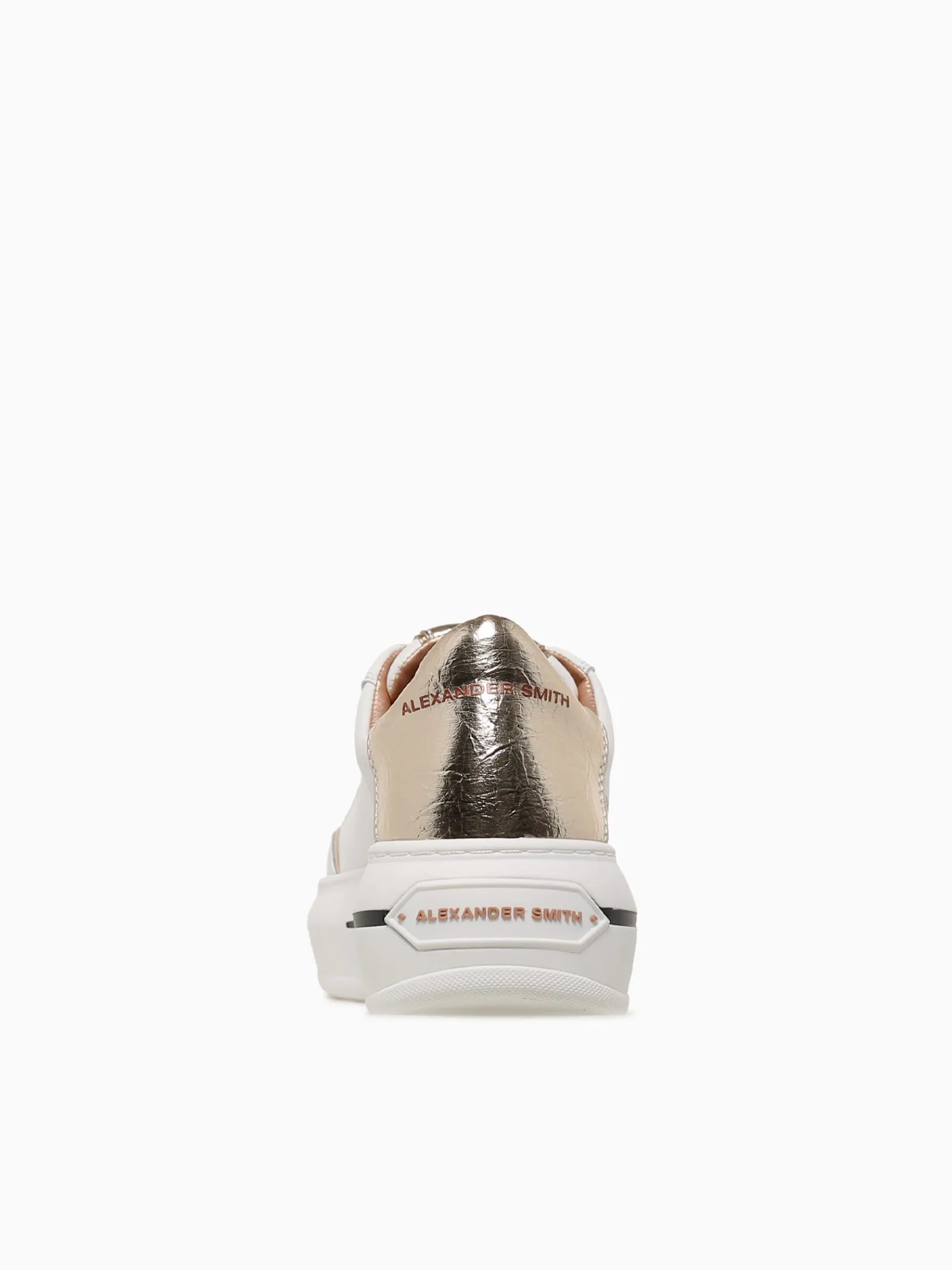Clearance ALEXANDER SMITH lancaster woman gold leather White