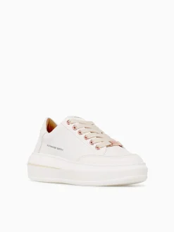 Sale ALEXANDER SMITH lancaster woman lt.ivory leather White