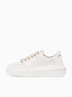 Sale ALEXANDER SMITH lancaster woman lt.ivory leather White