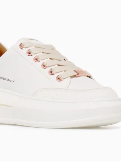 Sale ALEXANDER SMITH lancaster woman lt.ivory leather White