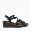 Clearance Lola Canales lark negro vaquetilla Black