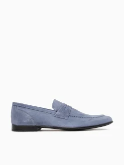 Sale BRUNO MAGLI lastra unlined lt. suede Blue