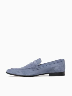 Sale BRUNO MAGLI lastra unlined lt. suede Blue