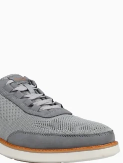 Hot Florsheim launch knit elastic lace knit nubuc Grey