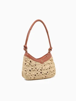 Sale Sam Edelman layla floral shoulder bag Natural