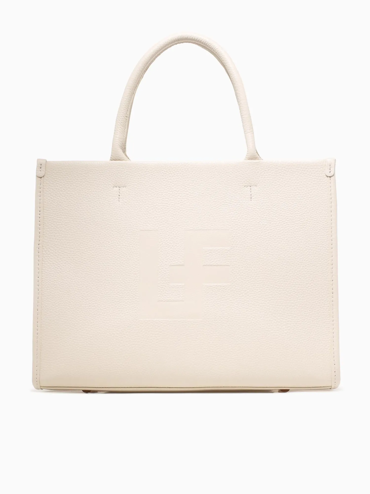 Sale La Favorita lf tote bag bone leather White
