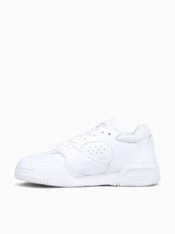 Sale Lacoste lineshot 224 1 wht wht leather White
