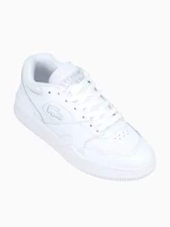 Sale Lacoste lineshot 224 1 wht wht leather White