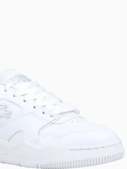 Sale Lacoste lineshot 224 1 wht wht leather White