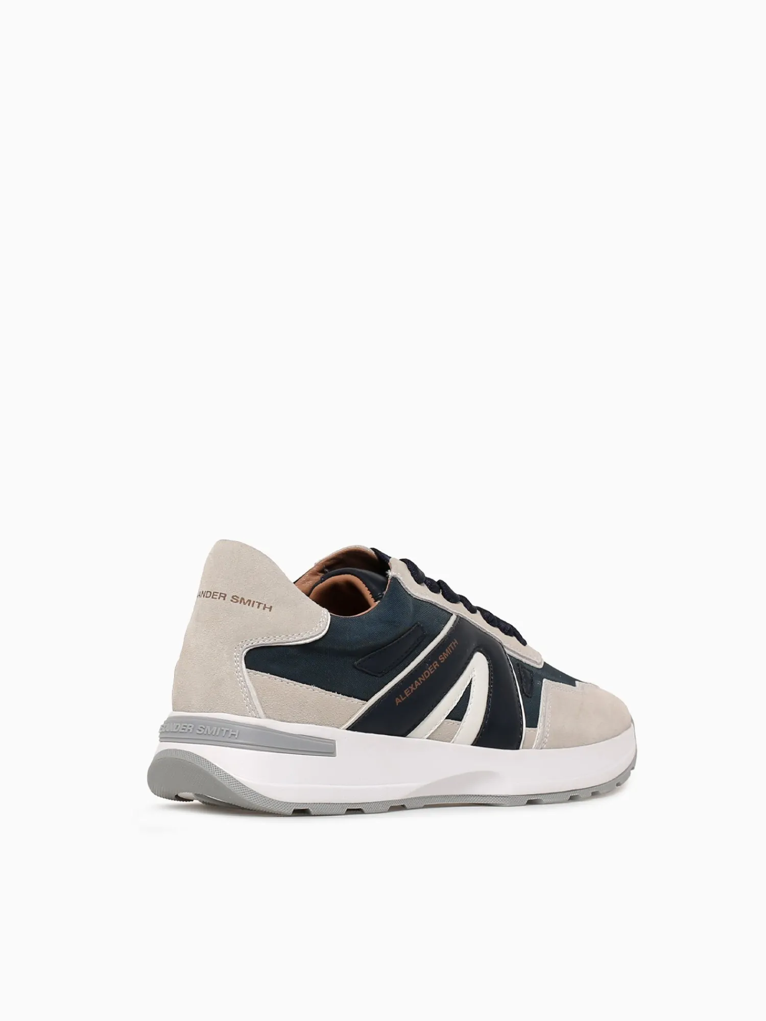 Clearance ALEXANDER SMITH liverpool man blue grey leather Blue Multi
