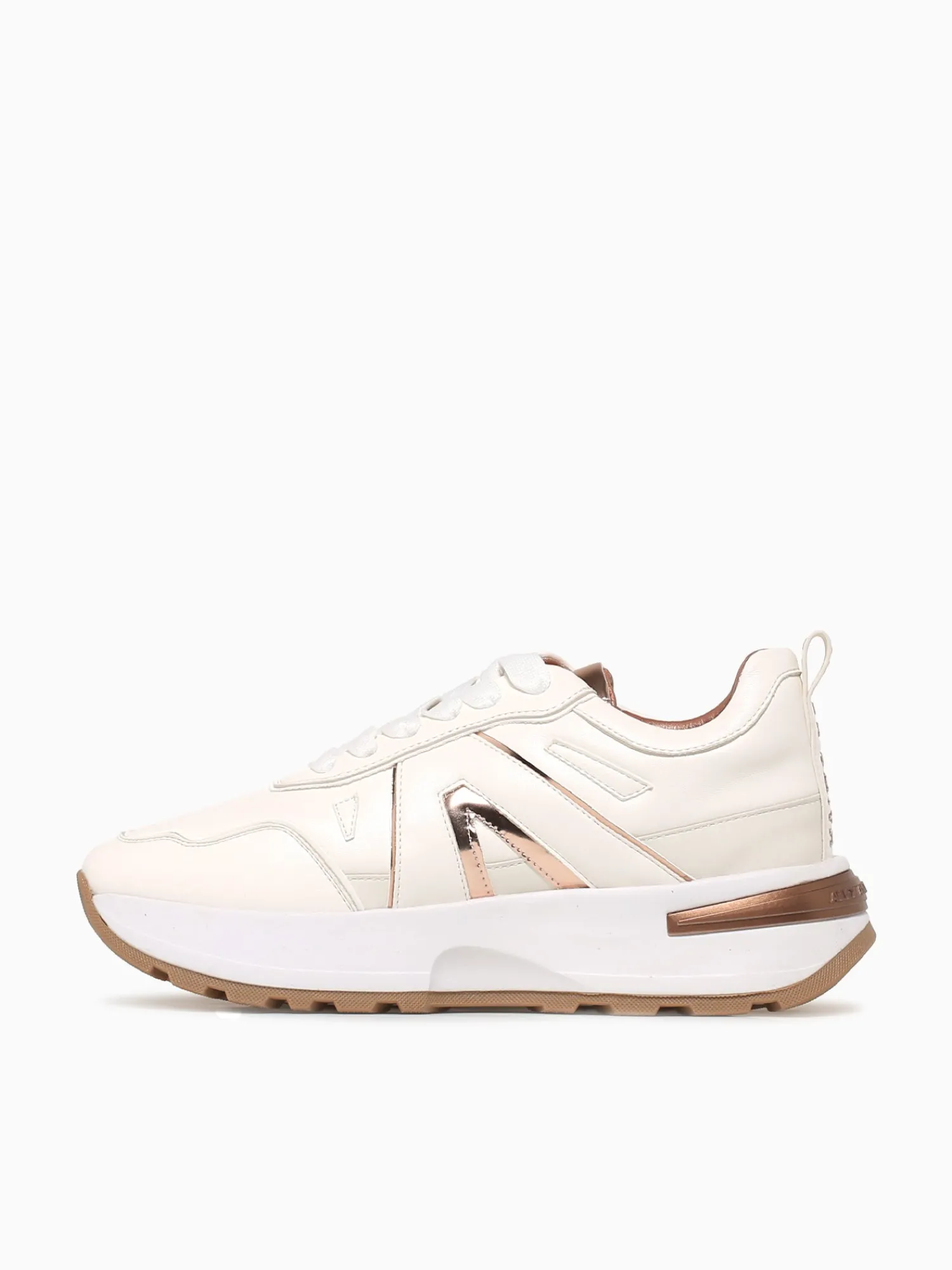 Outlet ALEXANDER SMITH liverpool woman copper leather White