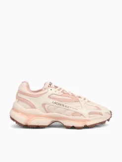 Hot Lacoste l0032k24 lt pink brn mesh Light Pink