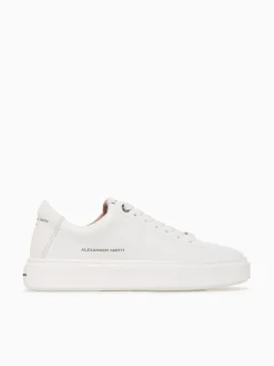 Outlet ALEXANDER SMITH london man total leather White