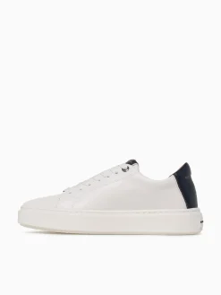 Hot ALEXANDER SMITH london man white blue leather White Multi