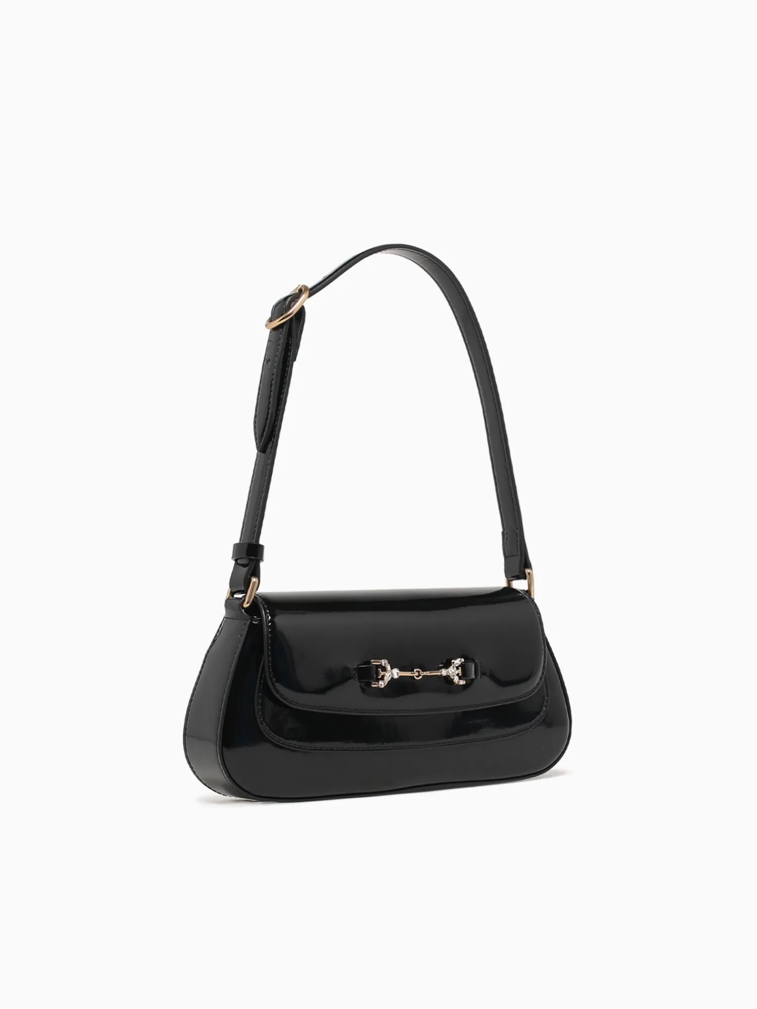 Fashion Sam Edelman loraine small shoulder bag Black