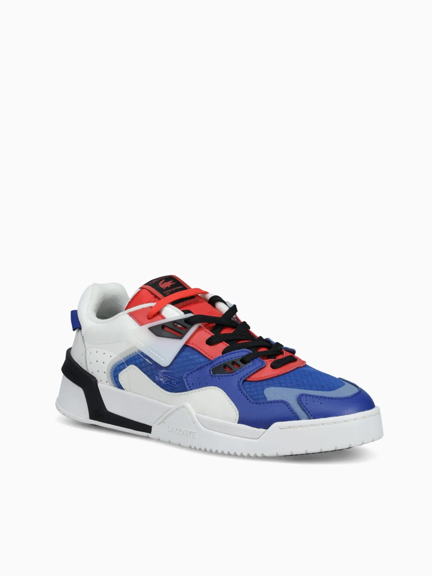Outlet Lacoste lt 125 dk blu wht leather Blue Multi