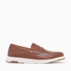 Outlet Nunn Bush luca moc toe penny multi leather Cognac